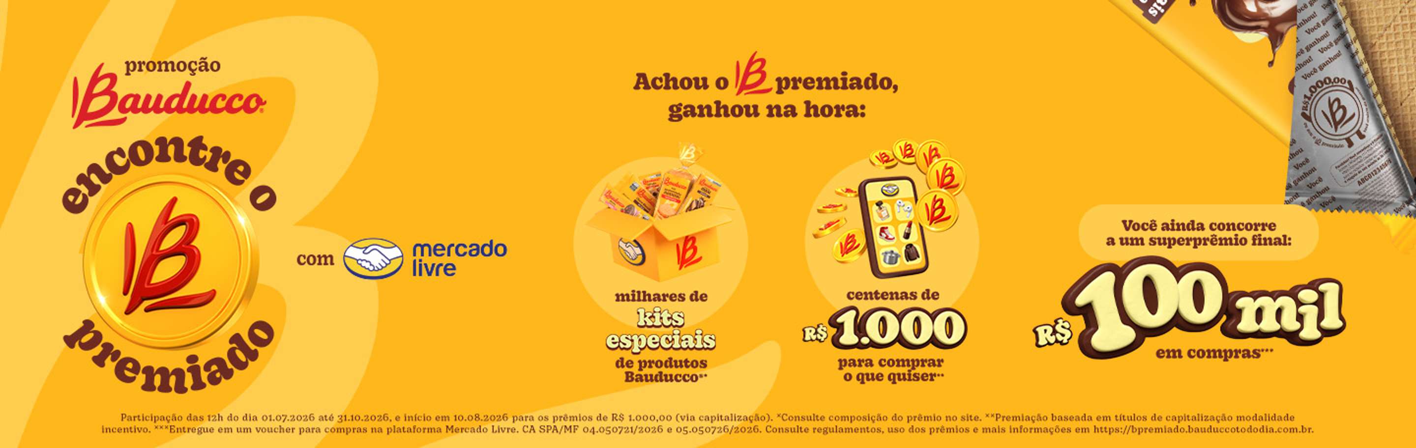 Promoção Bauducco - Encontre o premiado